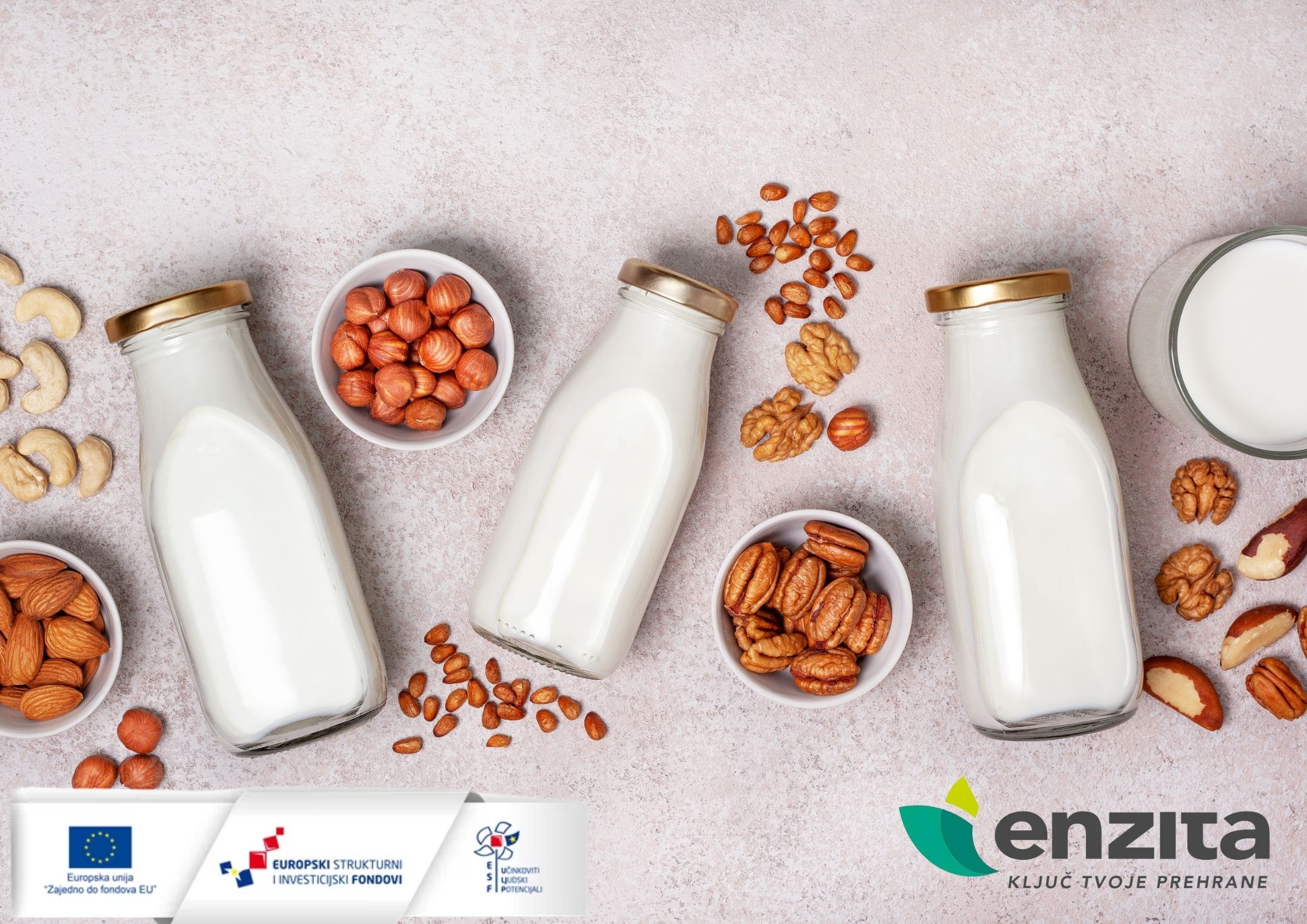 Pročitajte više o članku Biljno mlijeko / Projekt “Hrana kroz život”