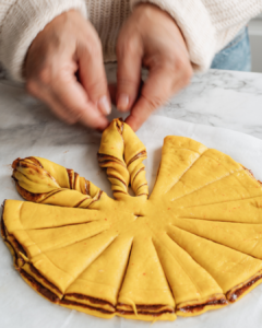 Ankarsrum božićna zvijezda slatki kruh recept