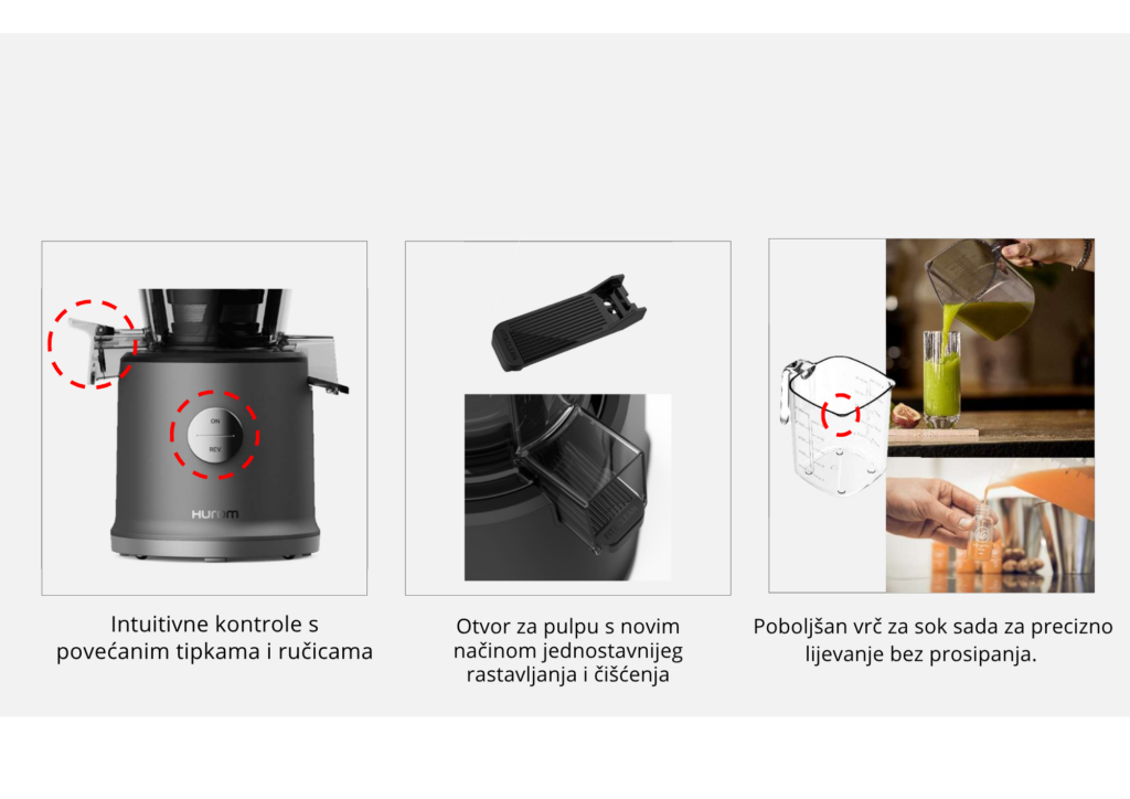 Hurom H80St poboljšanja