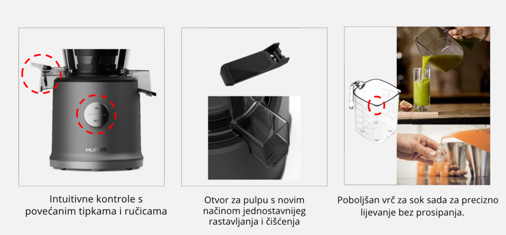 Hurom H80St poboljšanja