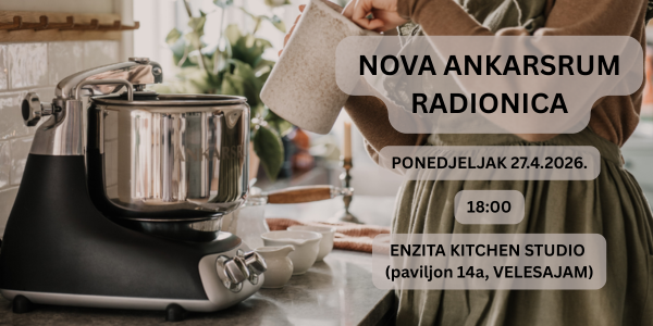 Pročitajte više o članku Nova Ankarsrum radionica: 27.4.2026.
