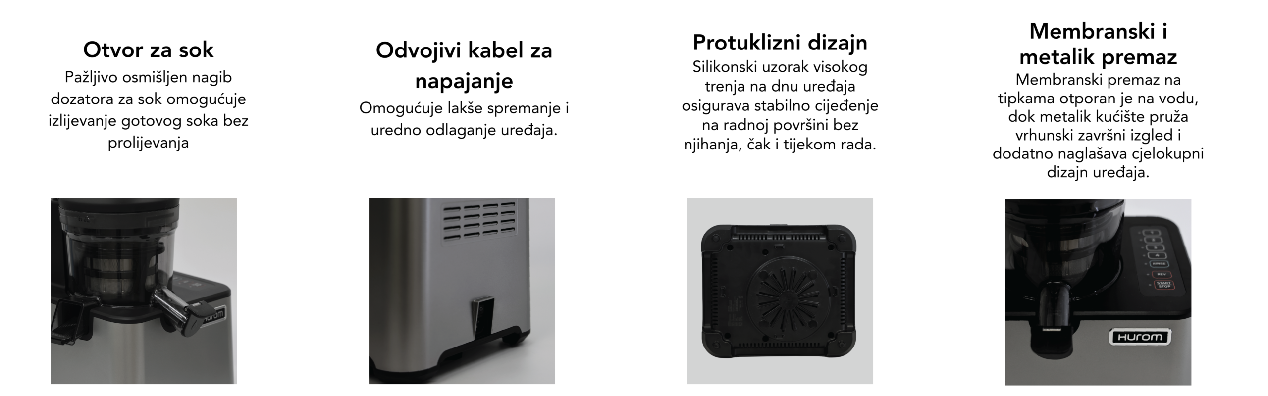 Hurom CP50 - karakteristike