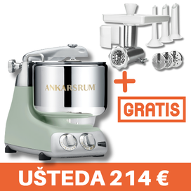 Ankarsrum asistent+GRATIS (pastel zelena)