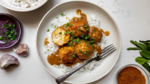 Pročitajte više o članku Pureće okruglice s curry umakom od tikve